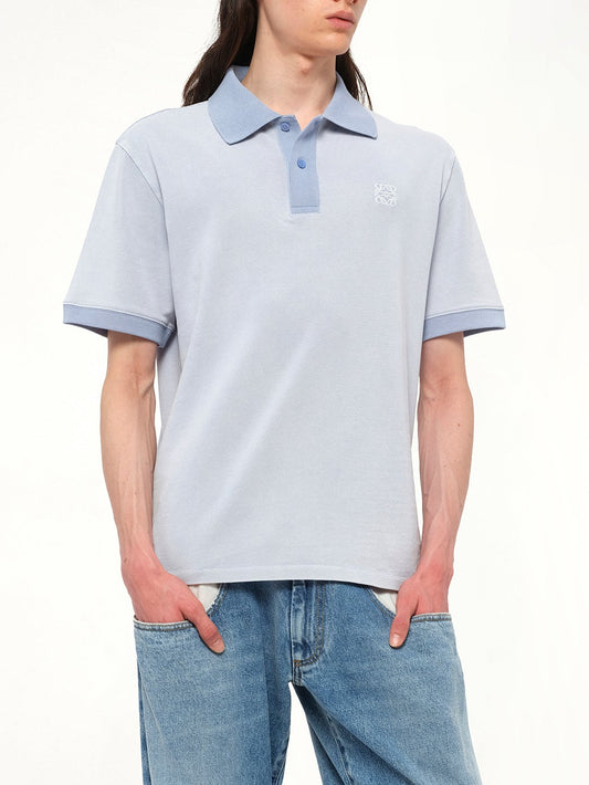 Polo in Light Blue