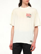 Iron Maiden Anniversary T-Shirt in Washed Ecru