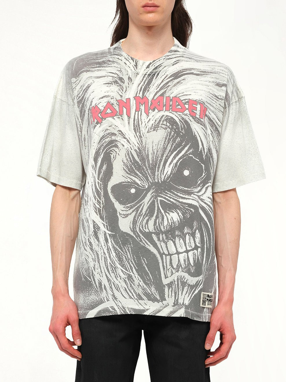 フラットホワイトのアイアンメイデン・キラーズTシャツ