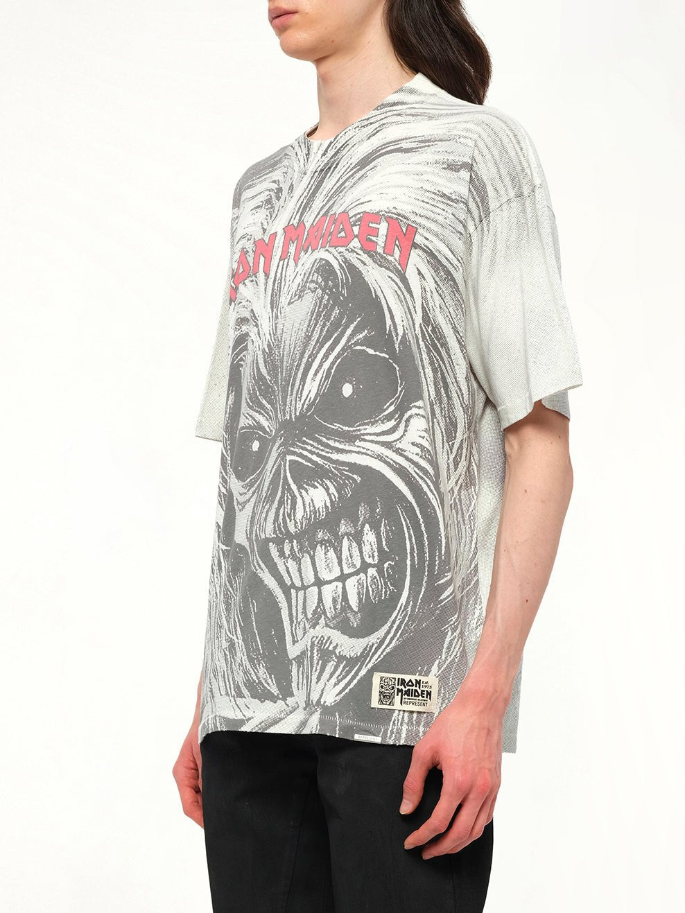フラットホワイトのアイアンメイデン・キラーズTシャツ
