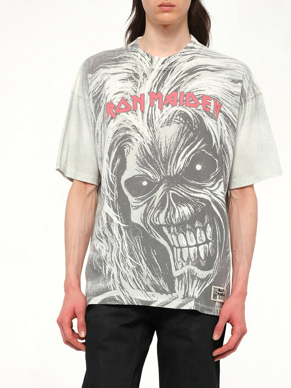 Iron Maiden Killers T-Shirt in Flat White