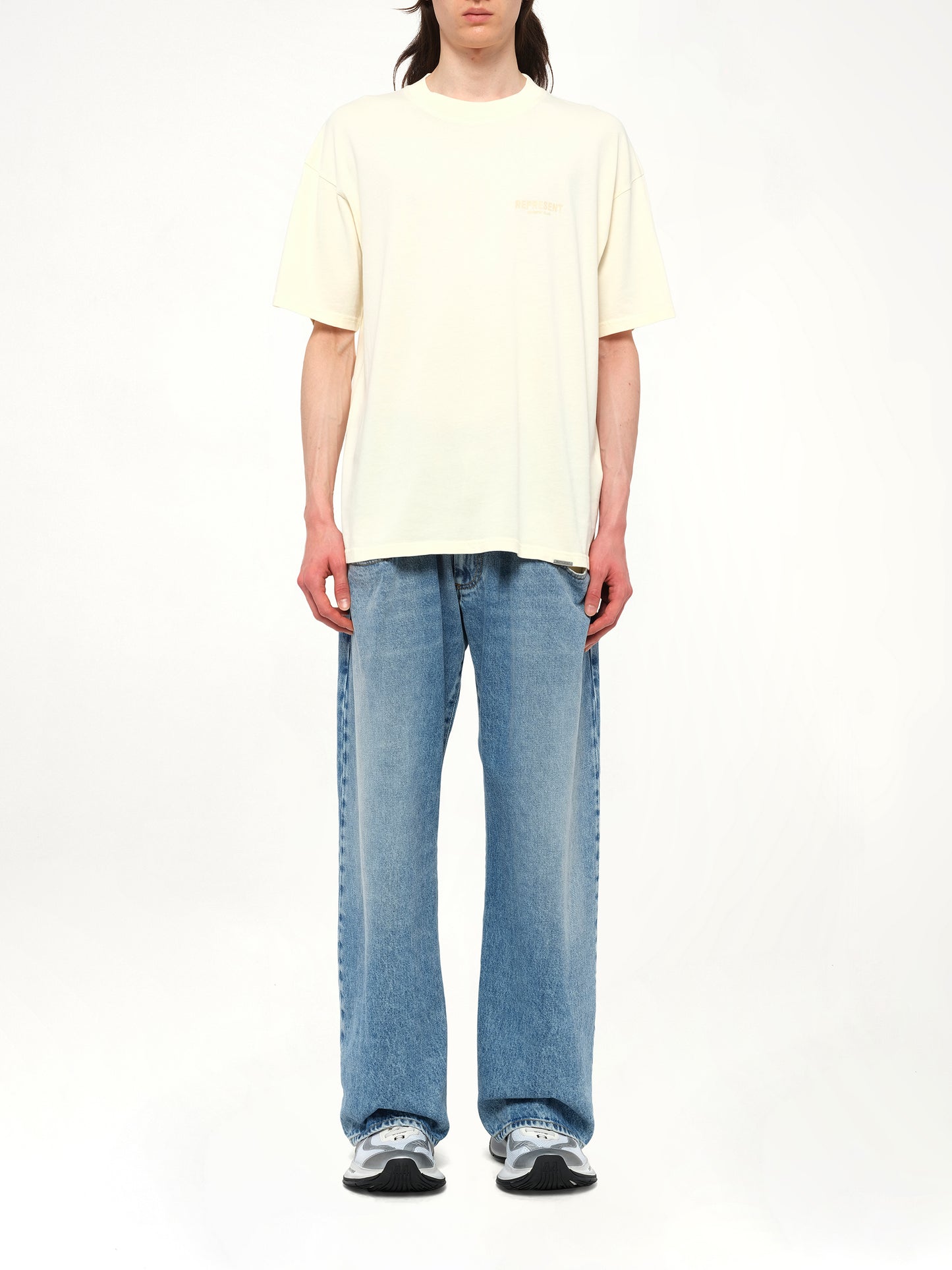 Represent Owners Club T-Shirt in Buttercream