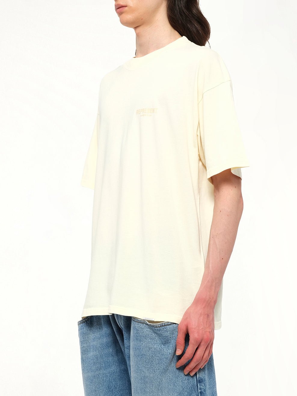 Represent Owners Club T-Shirt in Buttercream