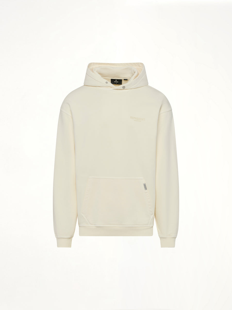 Represent Owners Club Hoodie in Buttercream