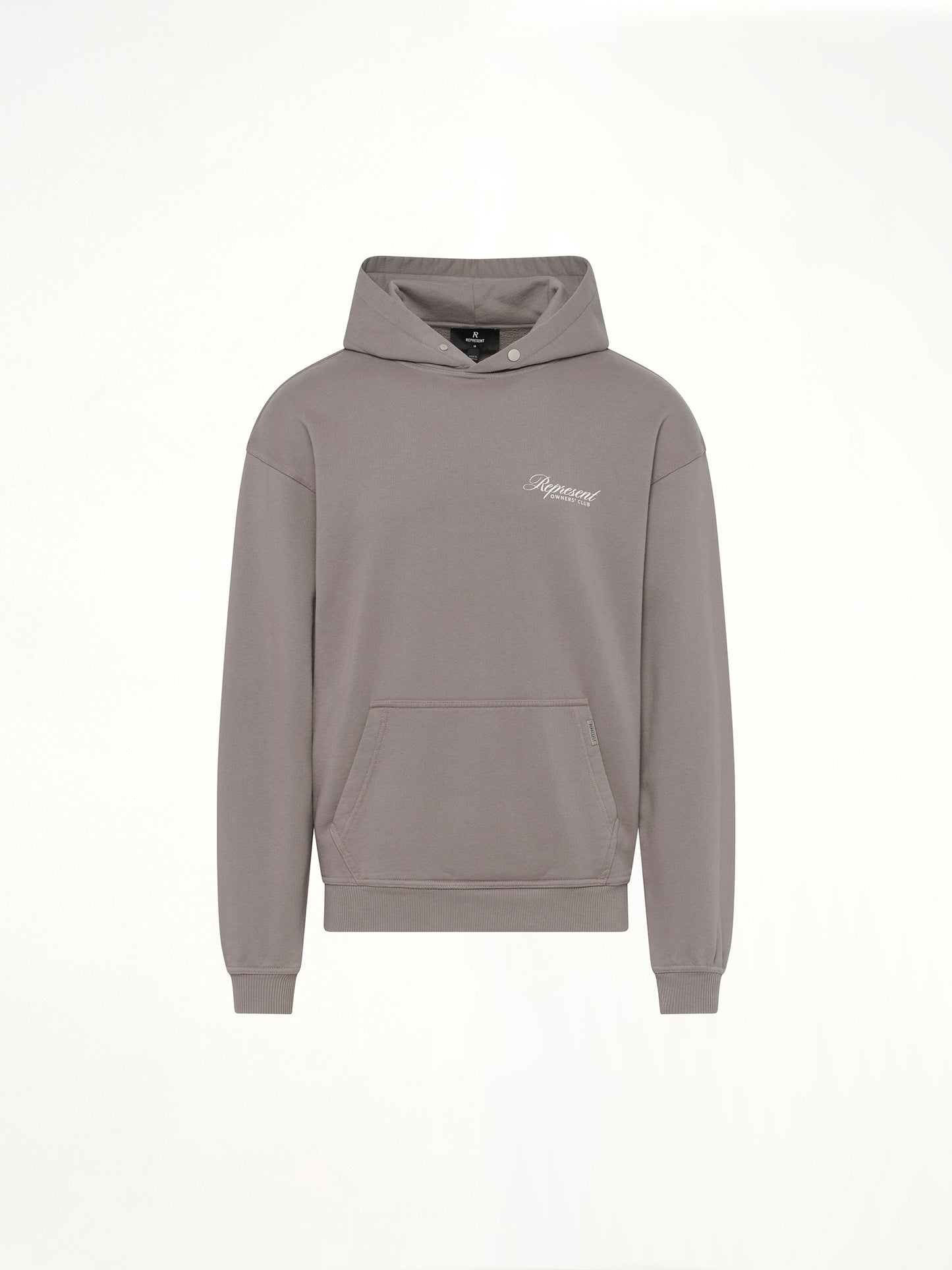 Represent Owners Club Script Hoodie in Slate