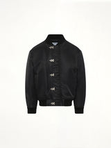 Metal Clip Jacket in Black