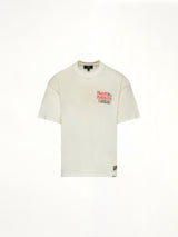 Iron Maiden Anniversary T-Shirt in Washed Ecru