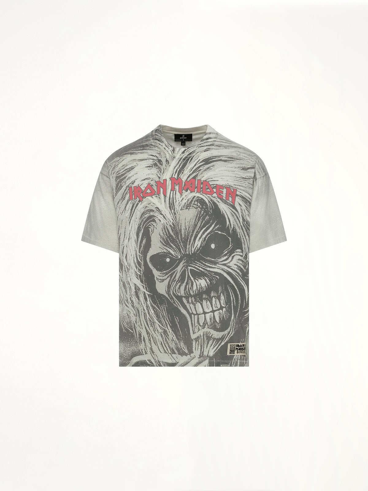 フラットホワイトのアイアンメイデン・キラーズTシャツ
