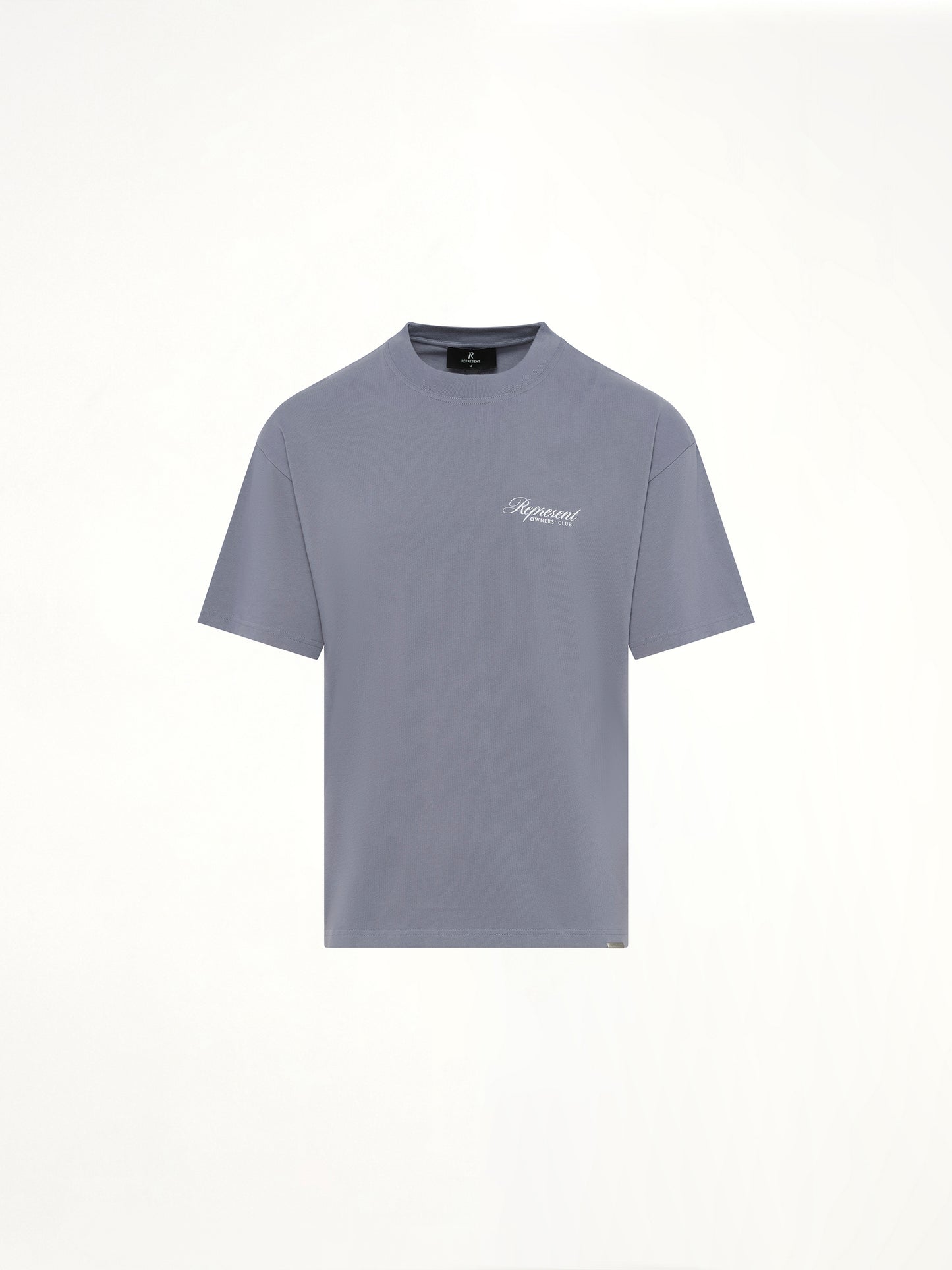 Represent Owners Club Script T-Shirt in Dusty Blue