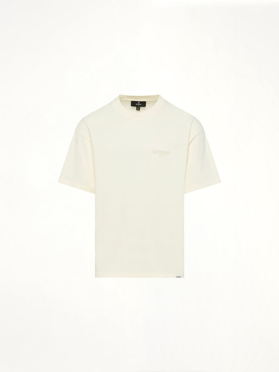 Represent Owners Club T-Shirt in Buttercream