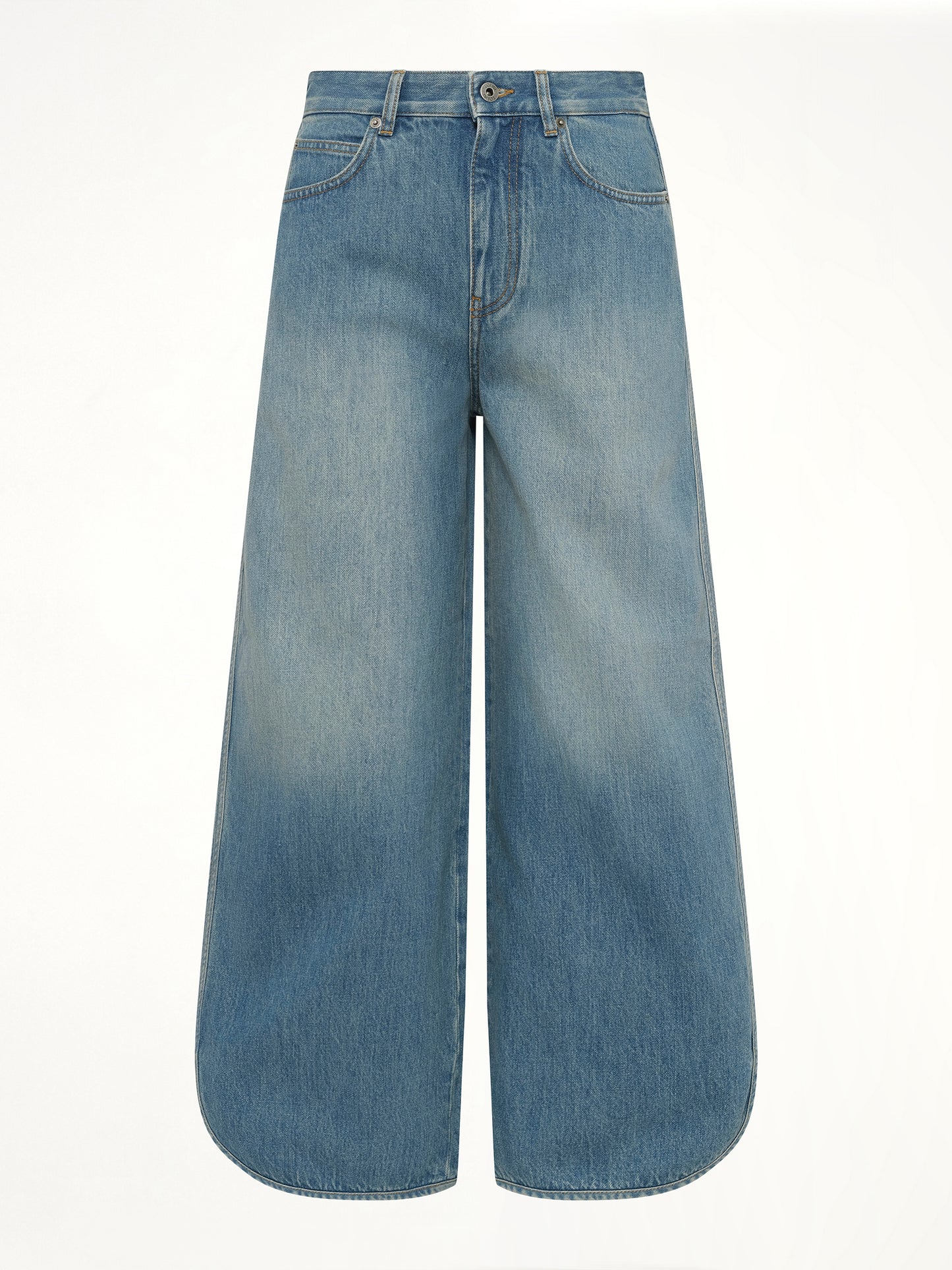 Loose-Leg Jeans AF in Denim Blue