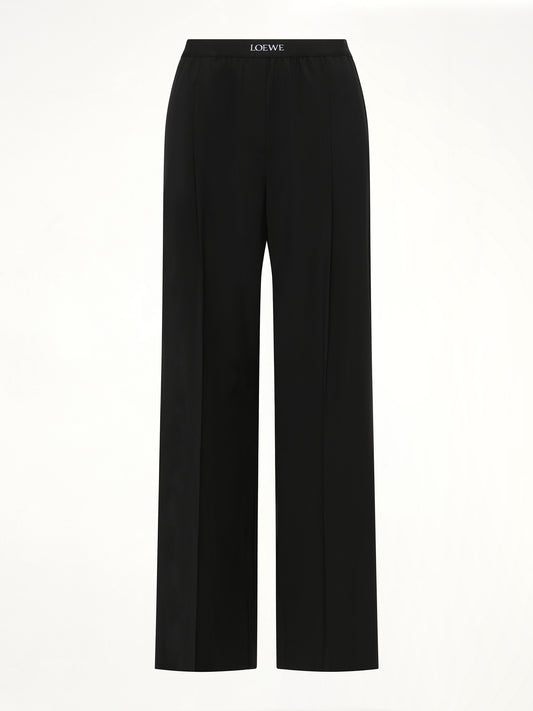 Waistband Trouser in Black