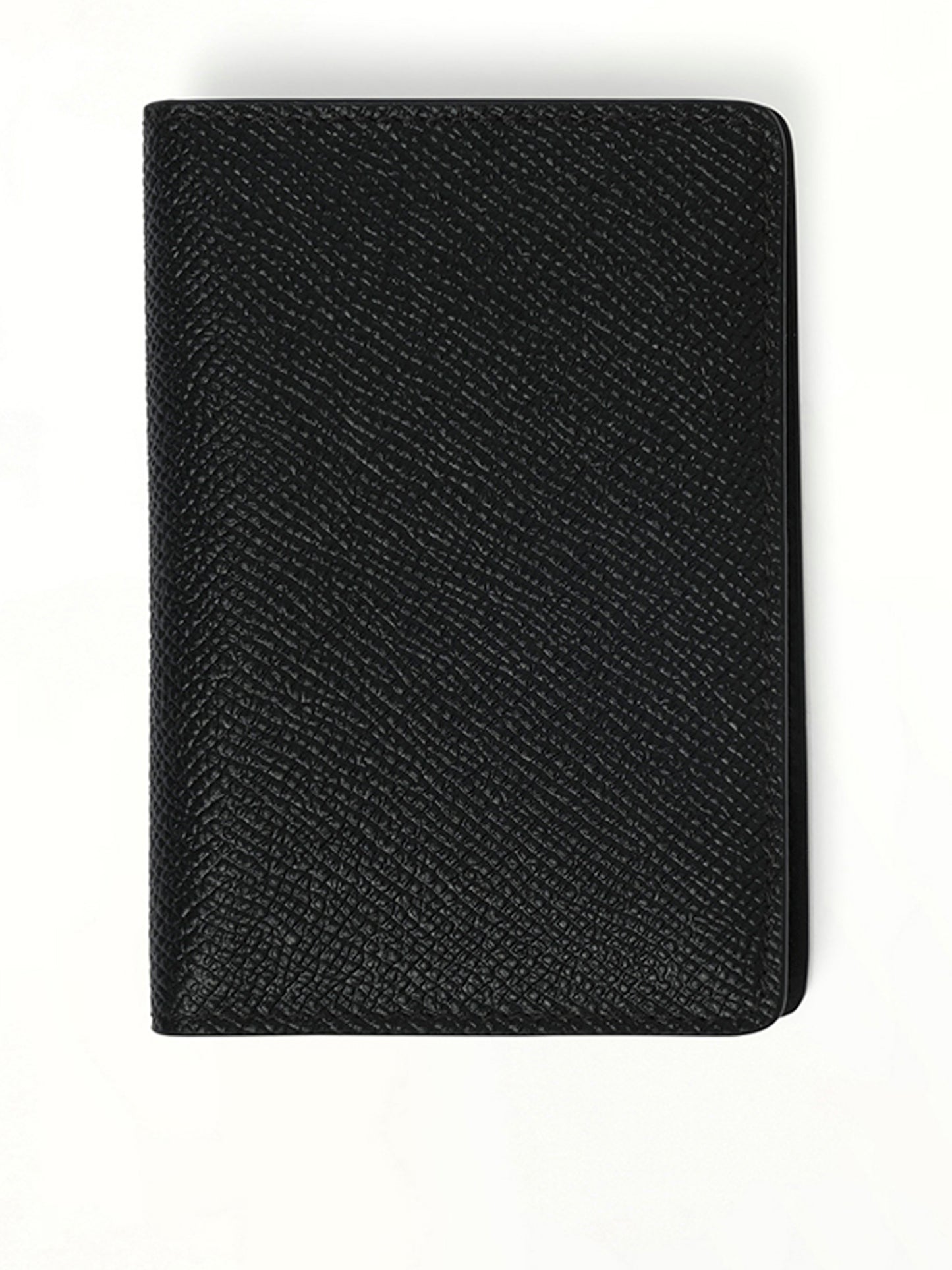 Logo Printed Card Holder in Black