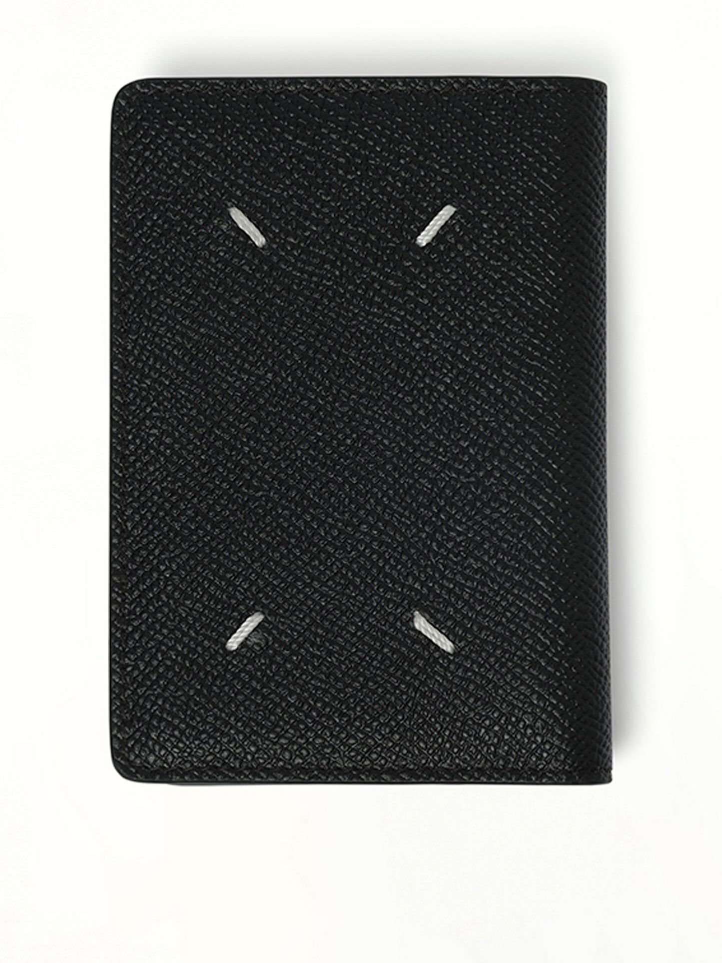 Logo Printed Card Holder in Black