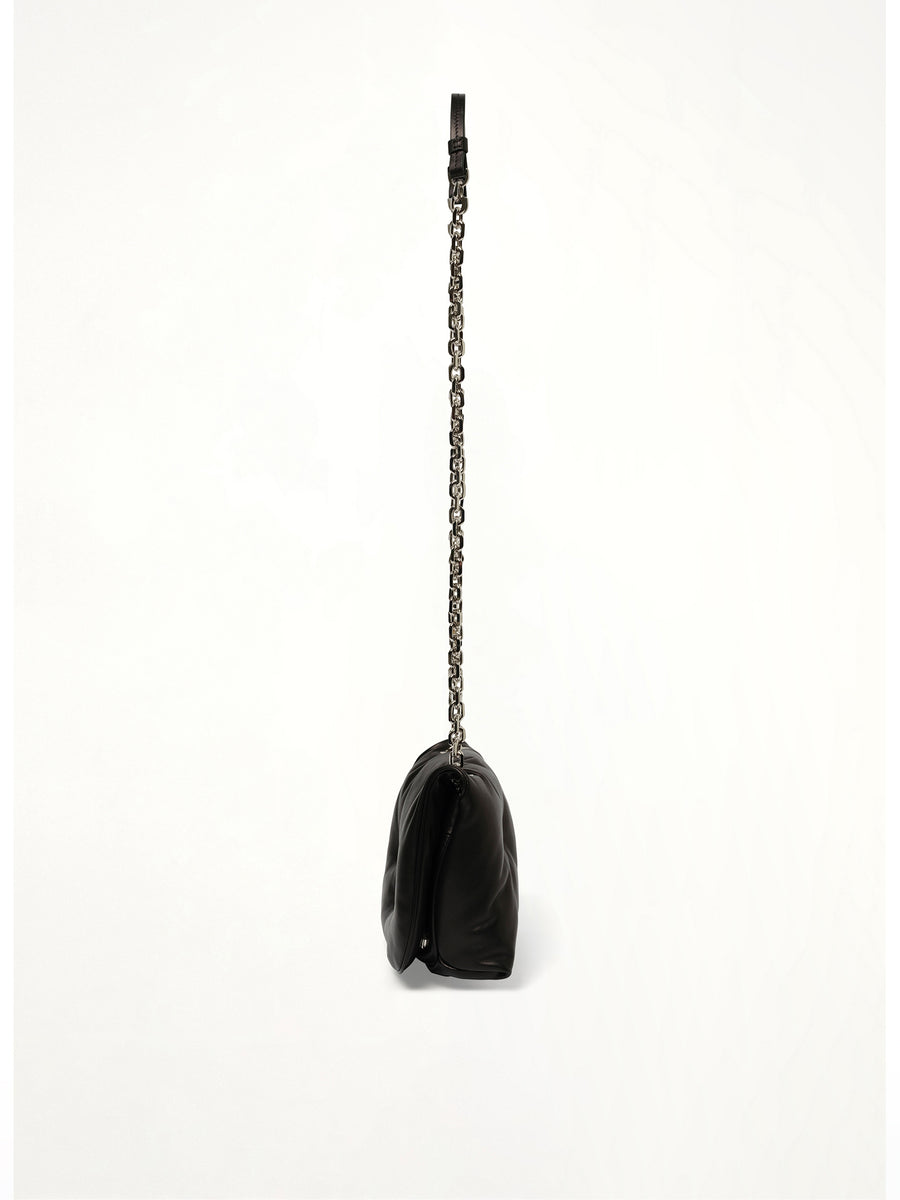 Small Glam Slam Flap Bag in Black