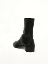 Tabi Ankle 3cm Boots in Black Back View | MAISON MARGIELA