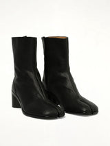 Tabi Ankle 6cm Boots in Black Front View | MAISON MARGIELA