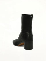 Tabi Ankle 6cm Boots in Black Back View | MAISON MARGIELA