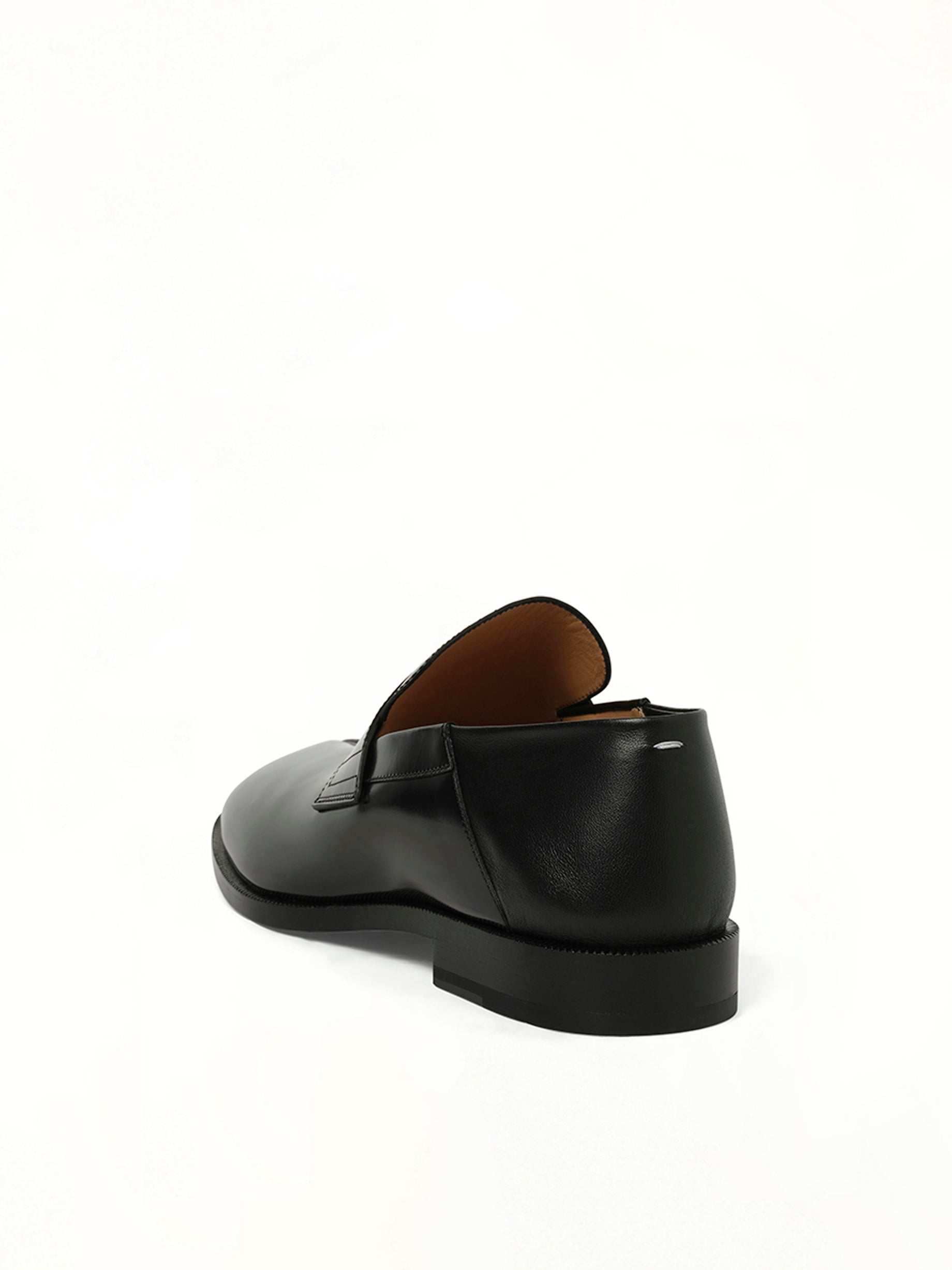 Tabi Babouche Loafers in Black Back View | MAISON MARGIELA