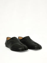 Tabi Babouches in Black Front View | MAISON MARGIELA