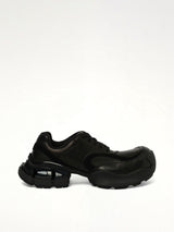 The Core Sneaker in Black Side View | REMAGINE