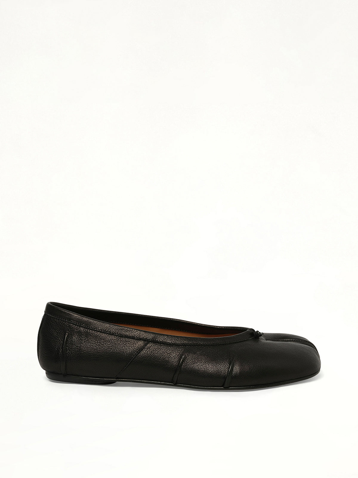 New Tabi Ballerina in Black Side View | MAISON MARGIELA
