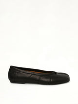 New Tabi Ballerina in Black Side View | MAISON MARGIELA
