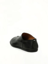 Tabi Babouches Loafers in Black Back View | MAISON MARGIELA