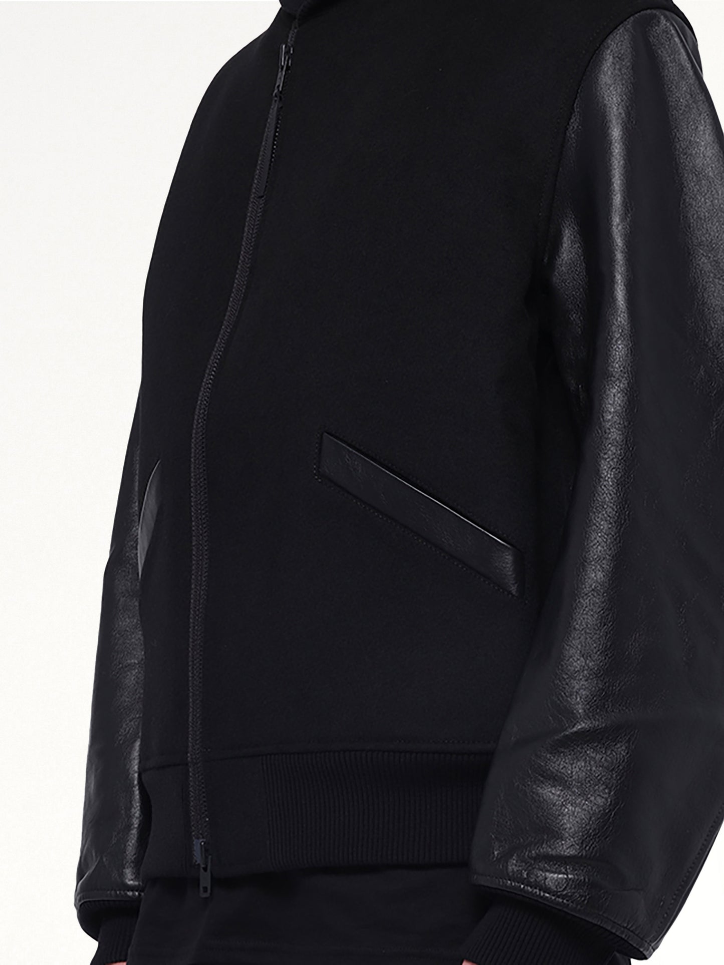 Letterman Jacket in Black