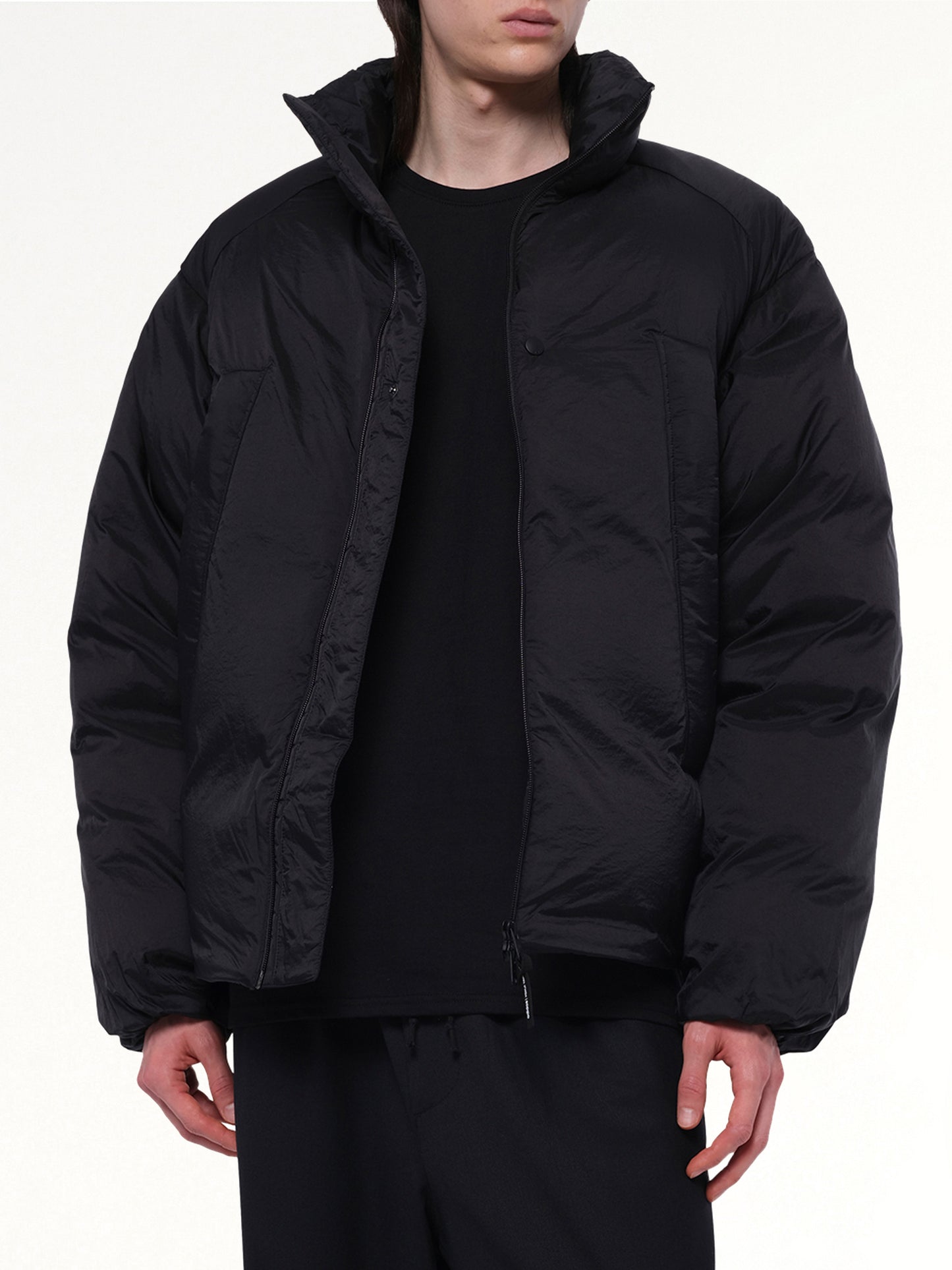 Puffer Jacket in Black