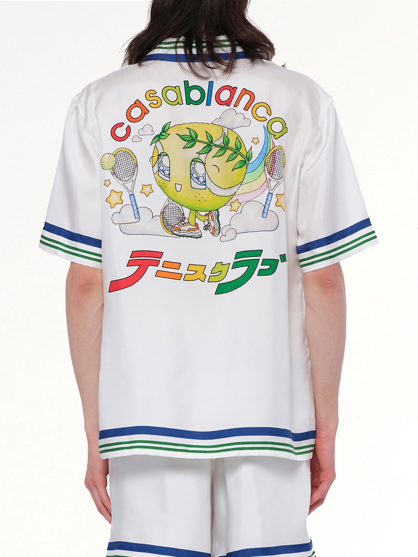 Kawaii Tennis Boy Shirt in Multicolour