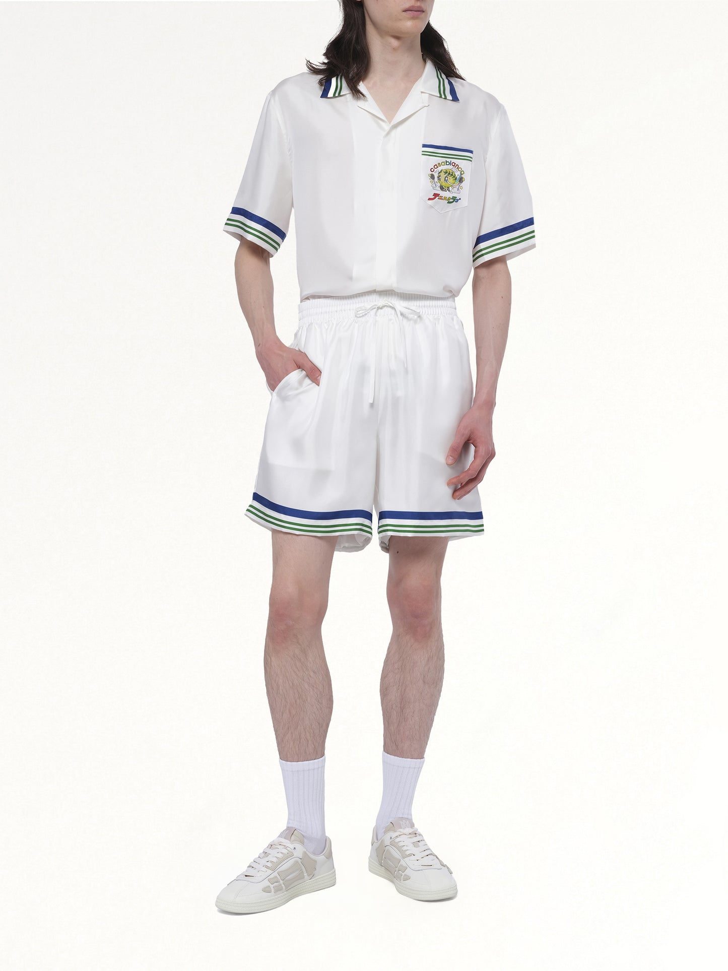 Kawaii Tennis Boy Shorts in Multicolour