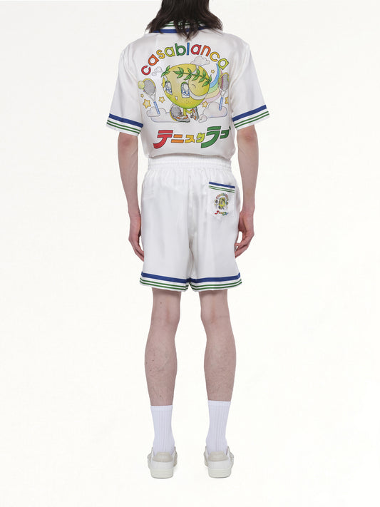 Kawaii Tennis Boy Shorts in Multicolour