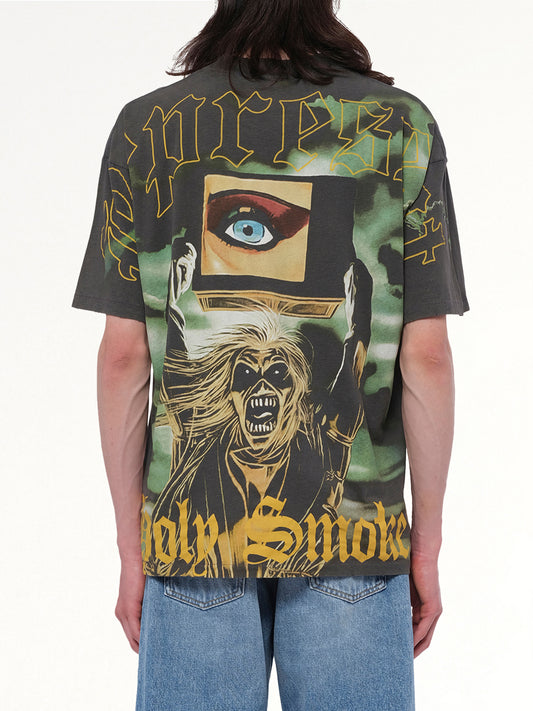 Iron Maiden Holy Smoke T-Shirt in Ash