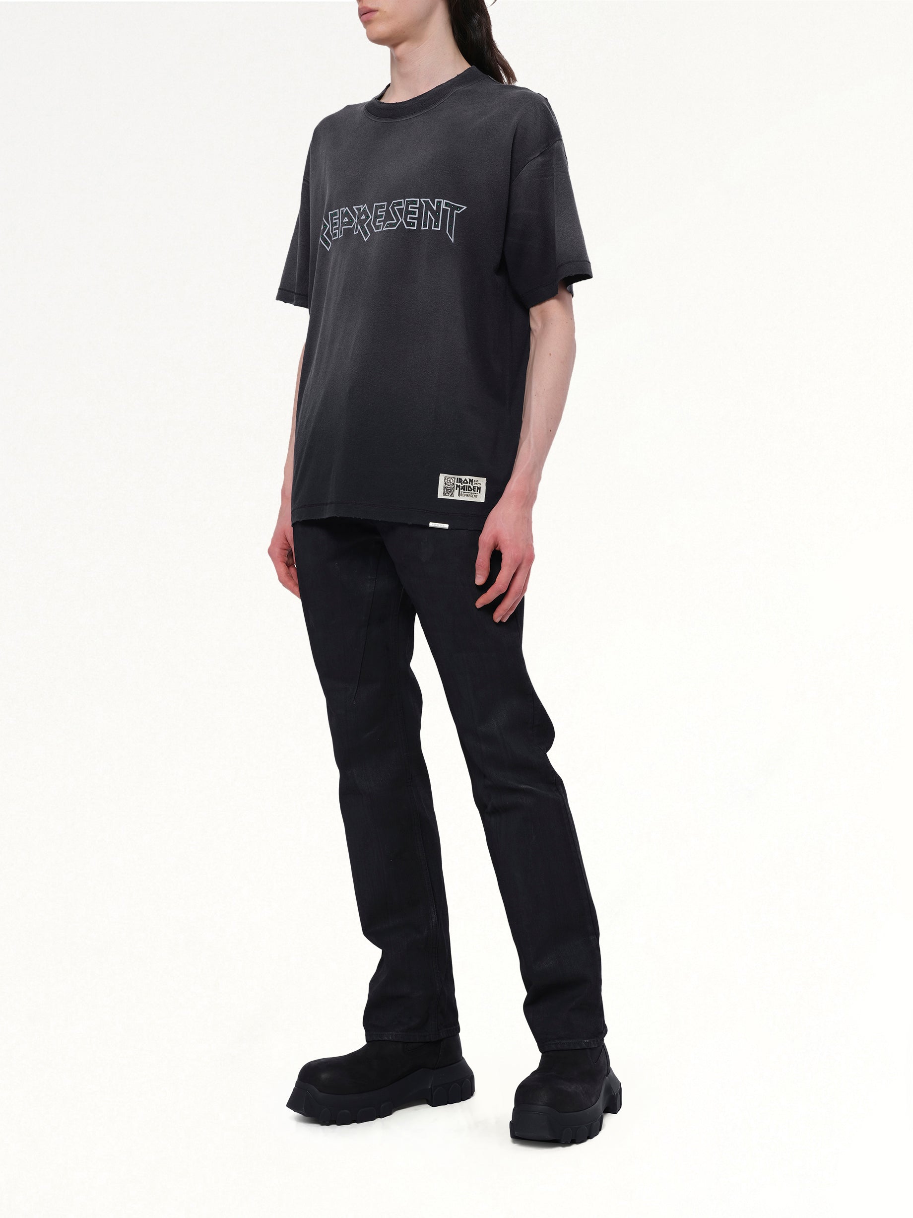 Iron Maiden Infinite Dreams T-Shirt in Aged Black