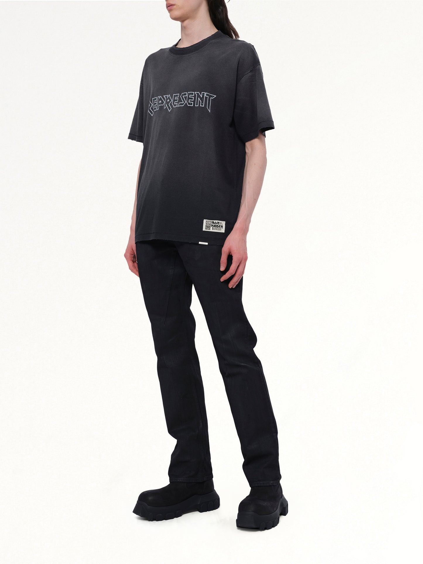 Iron Maiden Infinite Dreams T-Shirt in Aged Black