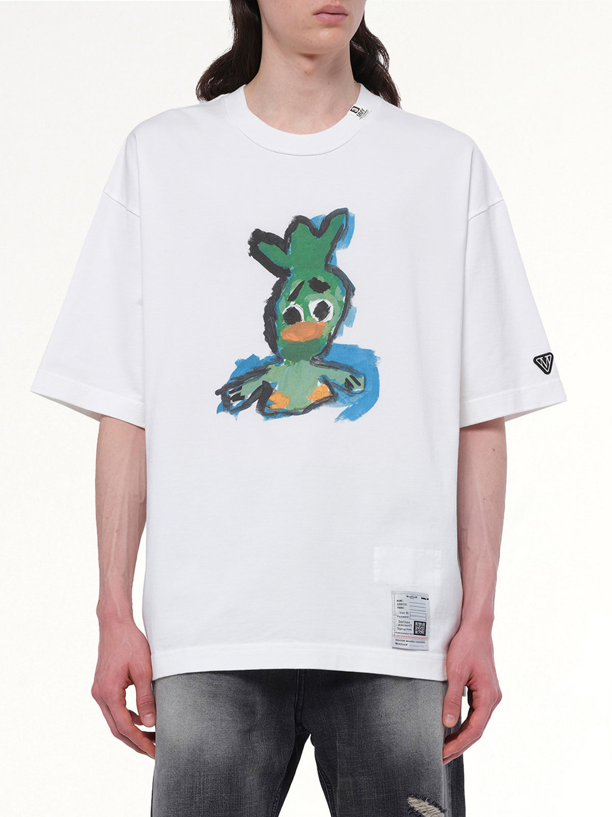 Leon Printed T-Shirt in White
