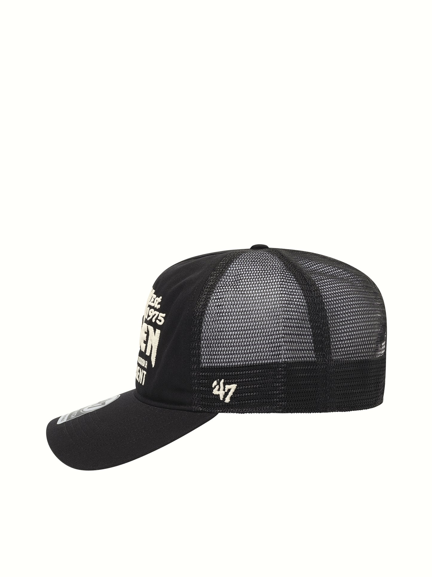 Iron Maiden Anniversary Trucker Cap in Washed Black