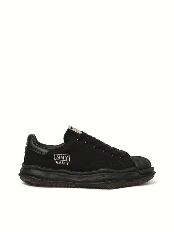 Blakey OG Sneaker in Black/Black Side View | MAISON MIHARA YASUHIRO