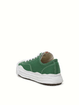 Hank OG Sneaker in Cl Green Back View | MAISON MIHARA YASUHIRO