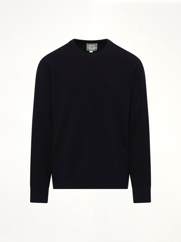 Knit Sweater in Navy