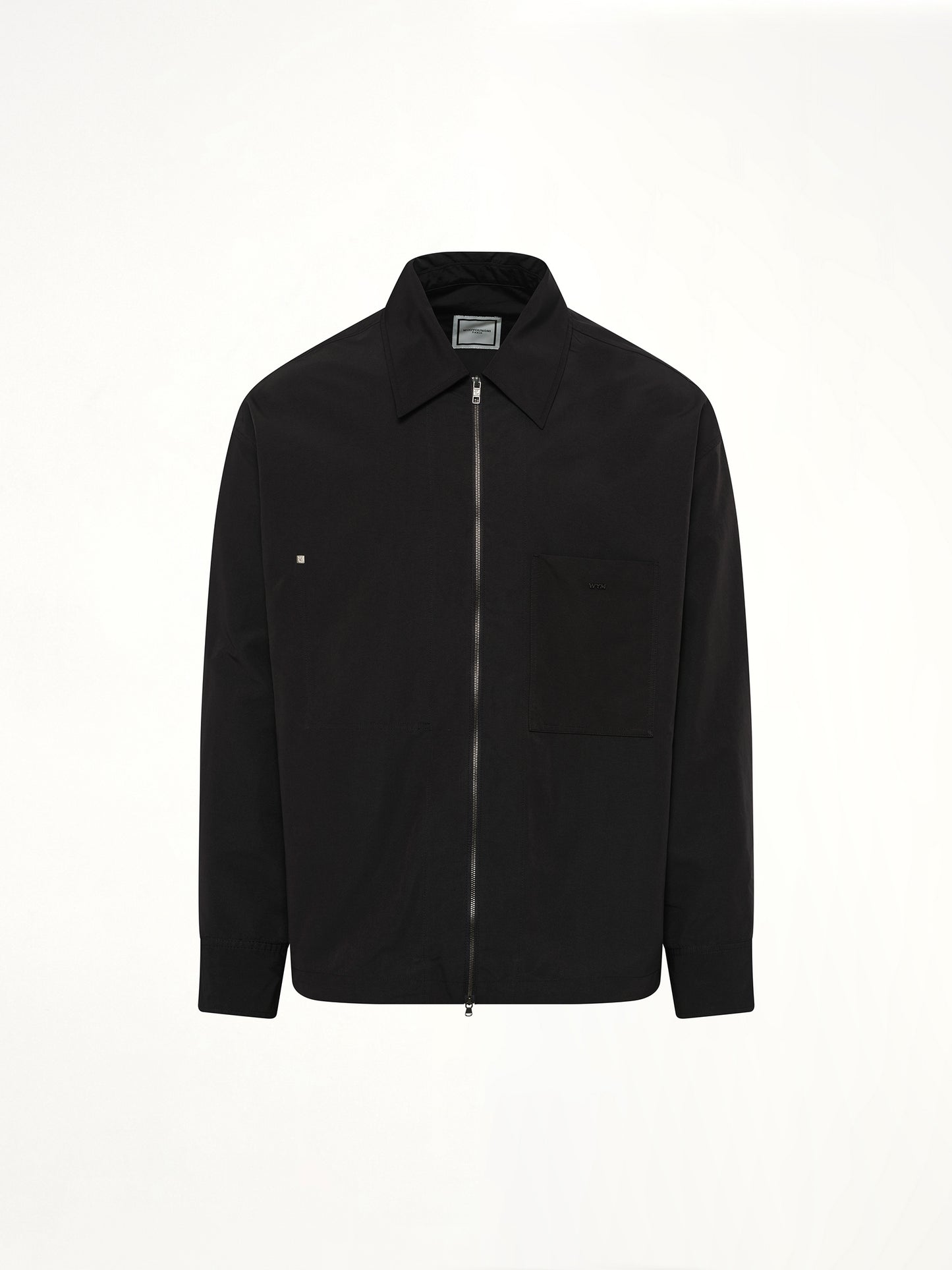 Nylon Shirt in Black