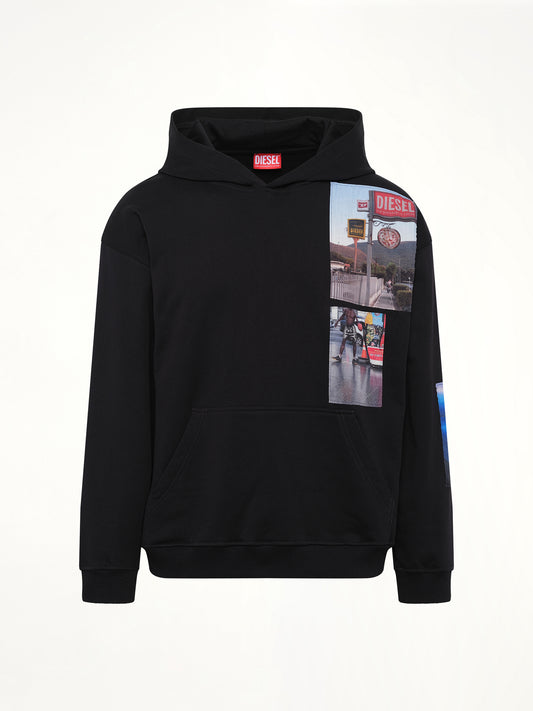 S-BOXT-HOOD-T6 Hoodie in Black