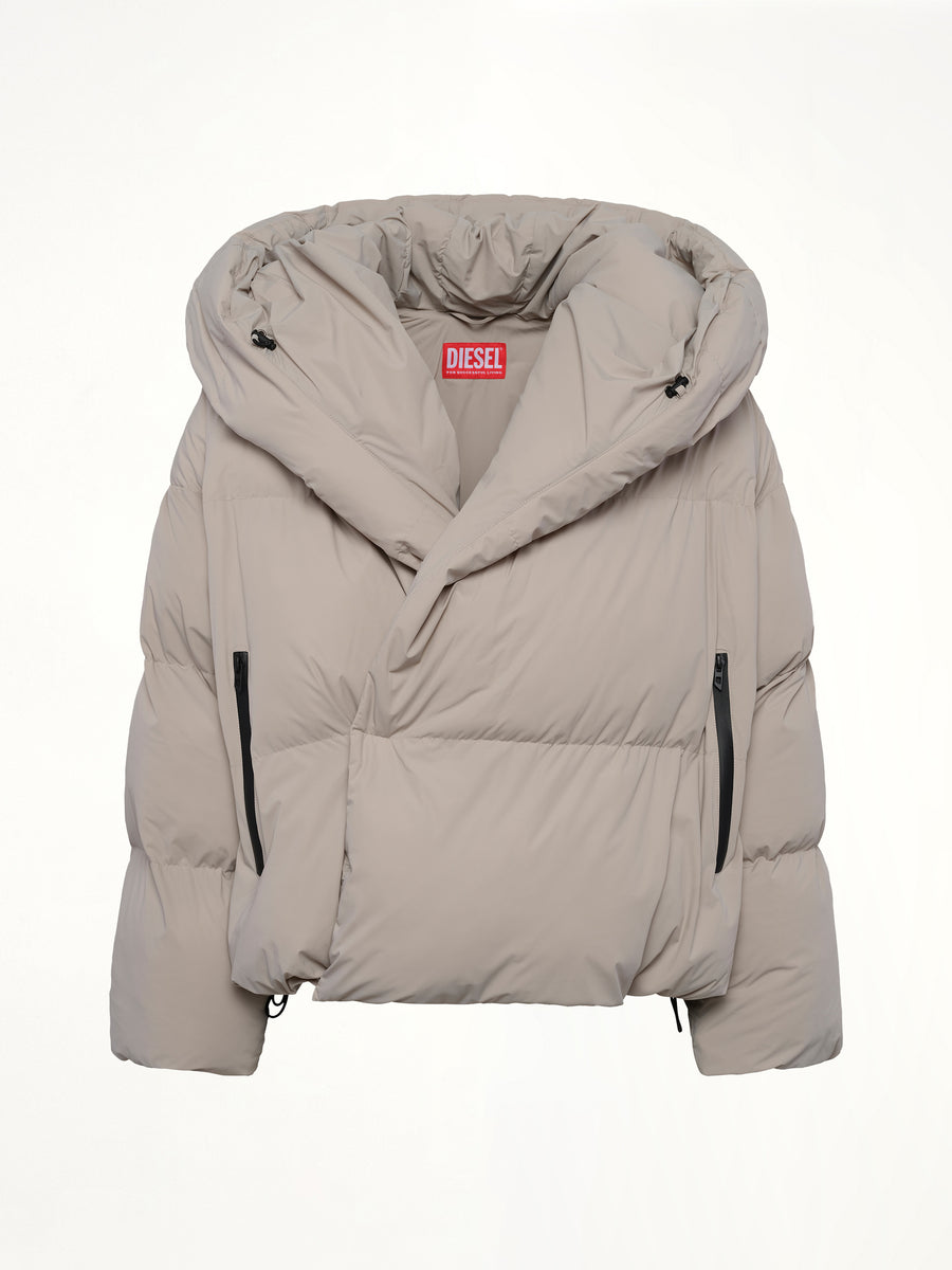J-SCOTTS Padded Down Jacket in Beige