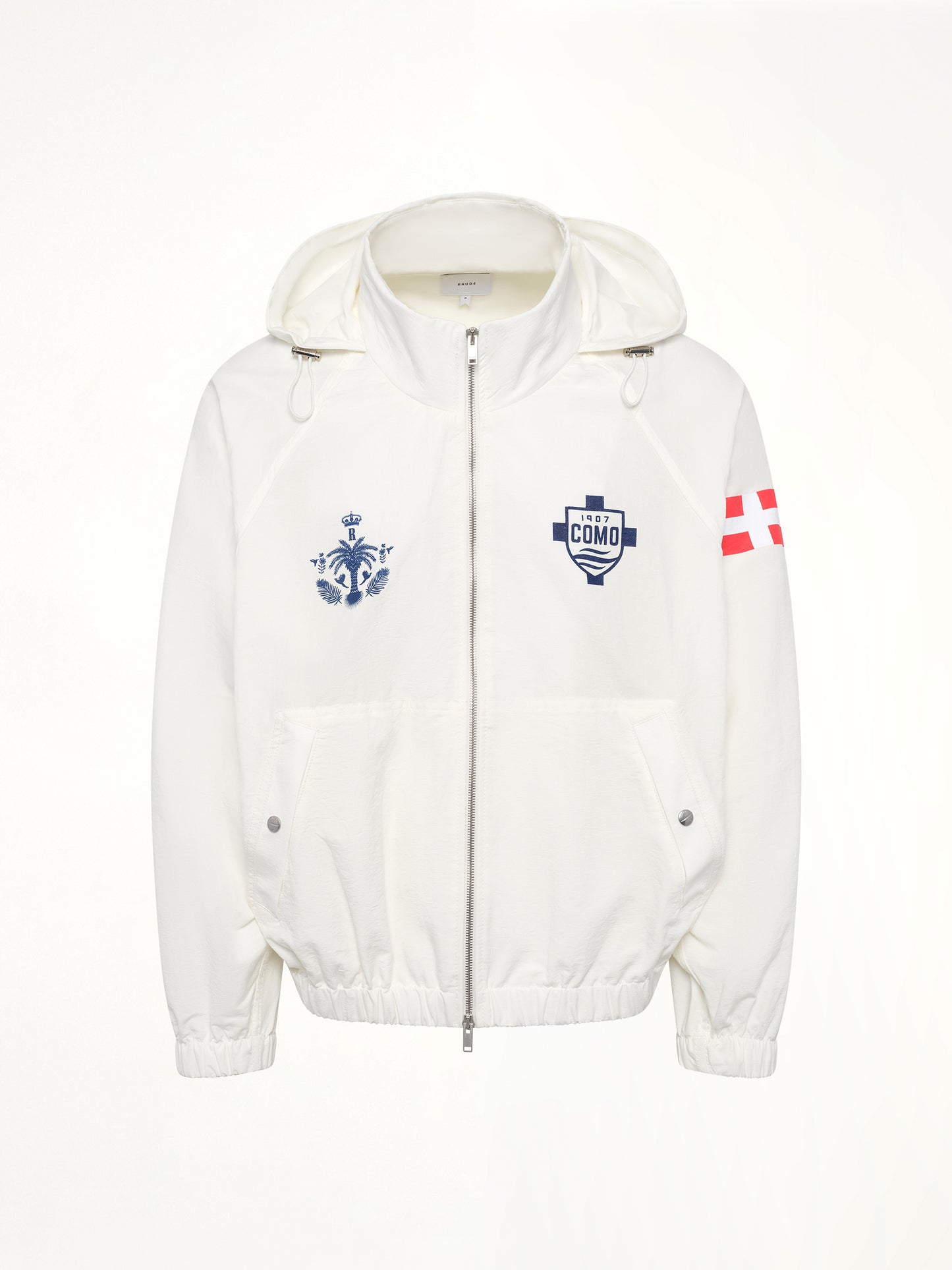 FC Como Track Jacket in White
