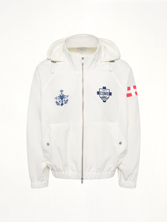 FC Como Track Jacket in White