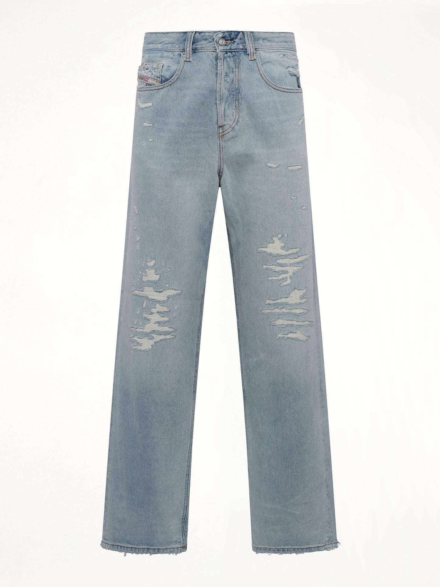 2001 D-MACRO Relaxed Jeans in Light Blue
