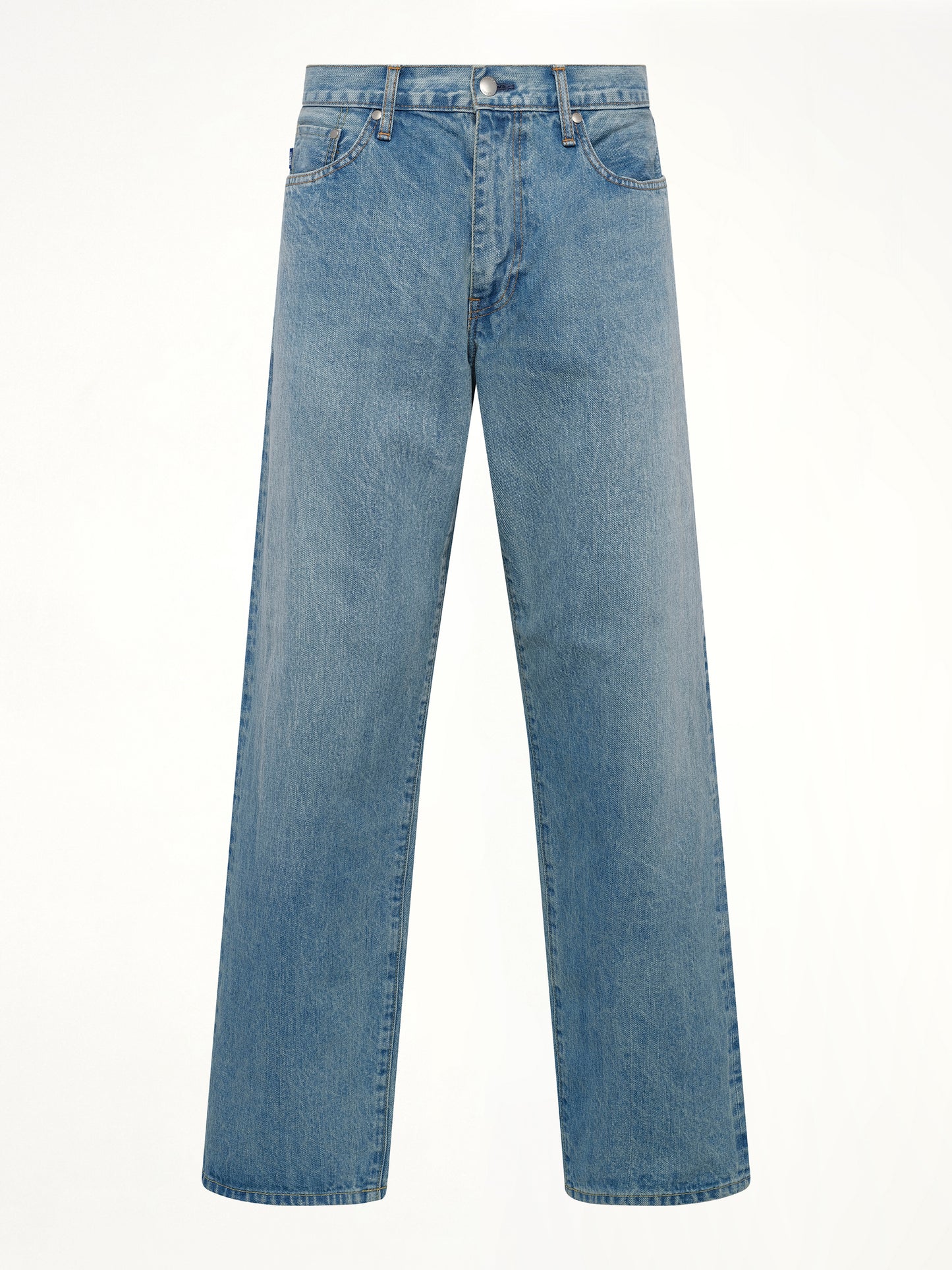 Baggy Fit Denim in Stonewashed Indigo
