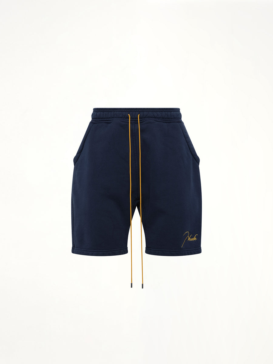 Classique Sweatshort in Navy