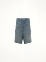 D-LIVERY-W-SHORT 라이트 블루 데님 쇼츠